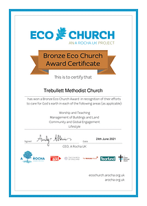 TrebullettMethodist Eco Certificate Bronze Thmb